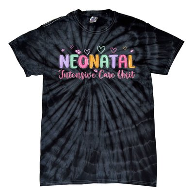 Nicu Nurse Groovy Nursing Neonatal Intensive Care Unit Tie-Dye T-Shirt