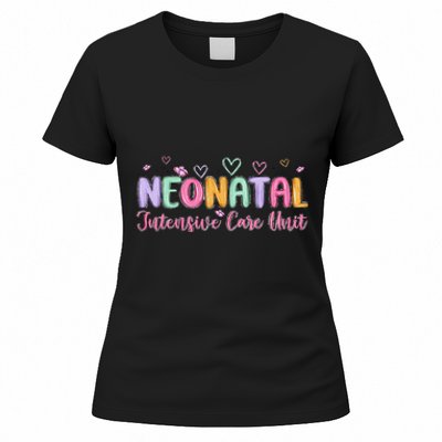 Nicu Nurse Groovy Nursing Neonatal Intensive Care Unit Women's T-Shirt