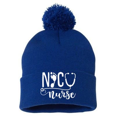 Nicu Nurse Gift Pom Pom 12in Knit Beanie