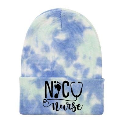 Nicu Nurse Gift Tie Dye 12in Knit Beanie