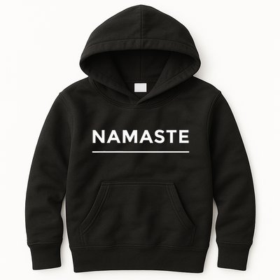 Namaste Nepali Greeting Kids Hoodie