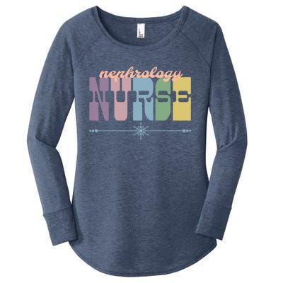 Nephrology Nurse Gift Nursing Squad Appreciation Ney Gift Women's Perfect Tri Tunic Long Sleeve Shirt