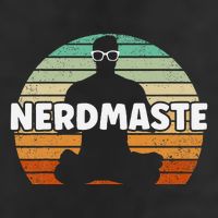 Nerdmaste Nerd Geek Yoga Gamer Fun Cute Hipster Retro Sunset Adult Drive Performance Visor