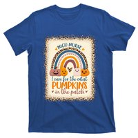 Nicu Nurse Halloween I Care For Cutest Pumpkins In The Patch Funny Gift T-Shirt