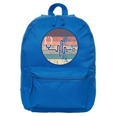 Nurse Nursing Hospital Medicine Gift 16 in Basic Backpack