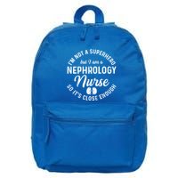 Nephrology Nurse Hero Dialysis Nursing Rn Meaningful Gift 16 in Basic Backpack