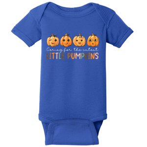 Nicu Nurse Halloween Cutest Pumpkins Mother Baby Nurse Fall Baby Bodysuit