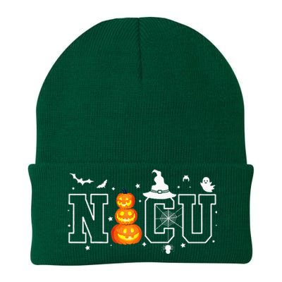 NICU Nurse Halloween Hospital Party Funny Nursing Students Knit Cap Winter Beanie