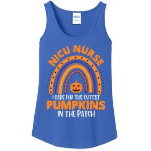 Nicu Nurse Halloween Rainbow Cutest Pumpkins In The Patch Gift Ladies Essential Tank