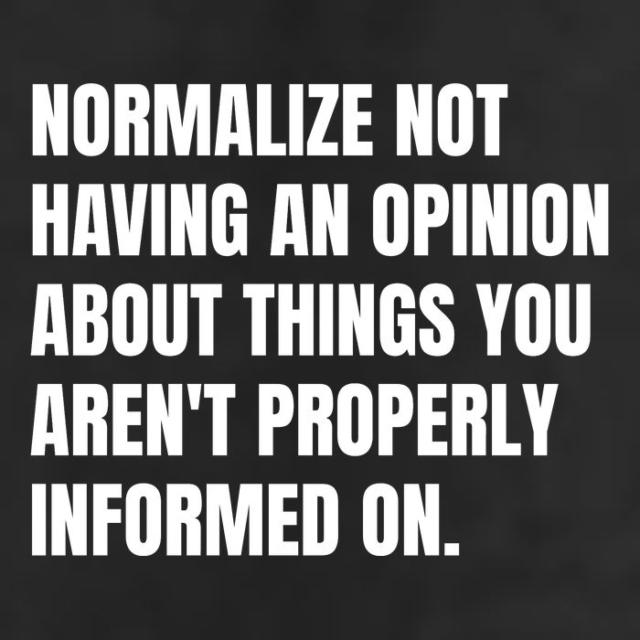 Normalize Not Having An Opinion About Things You Arent Properly Informed On Cool Comfort Performance Bucket Hat