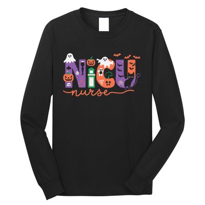 Nicu Nurse Halloween Neonatal Intensive Care Unit Halloween Long Sleeve Shirt