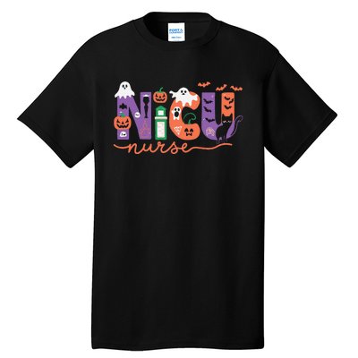 Nicu Nurse Halloween Neonatal Intensive Care Unit Halloween Tall T-Shirt