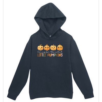 Nicu Nurse Halloween Cutest Pumpkins Mother Baby Nurse Fall Urban Pullover Hoodie