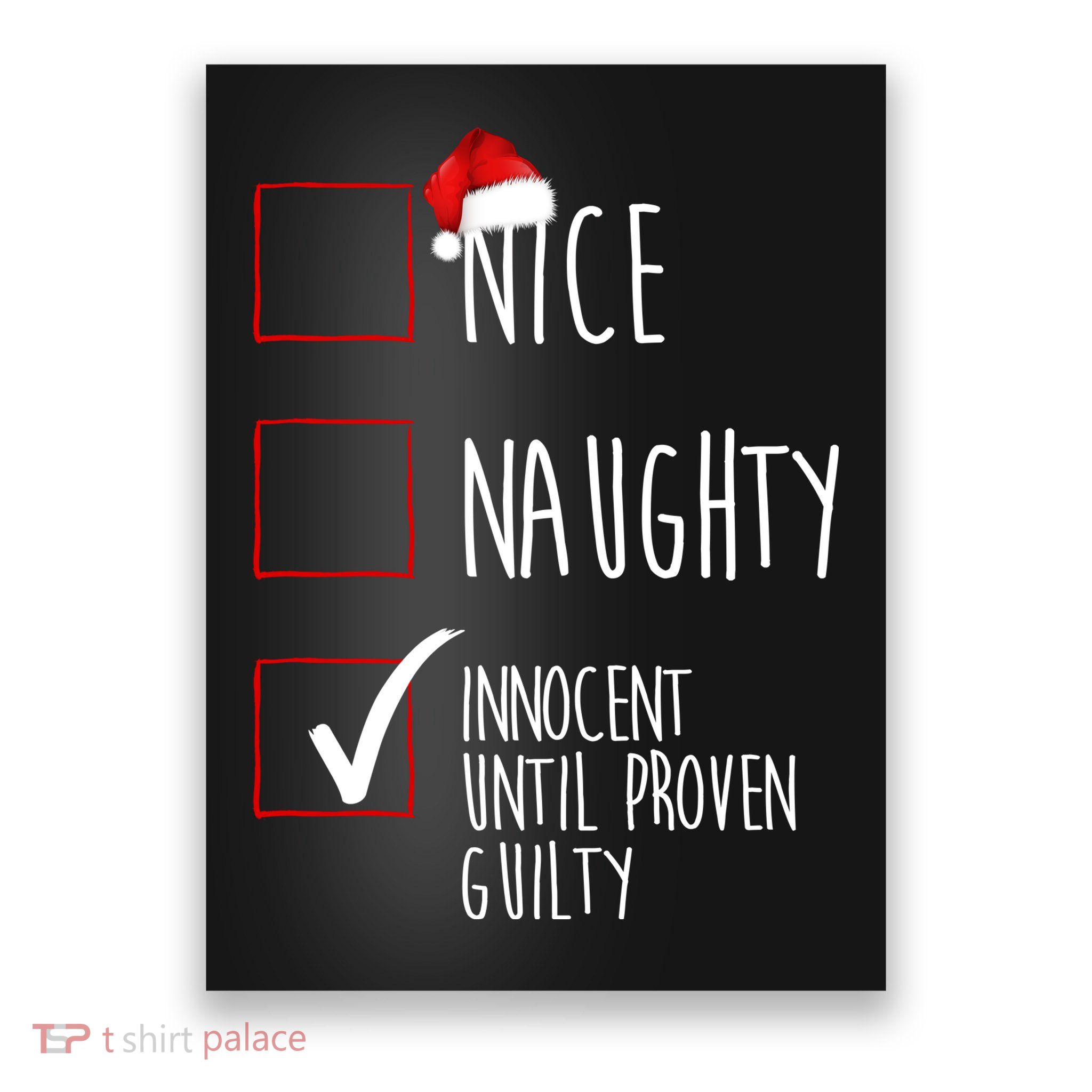 Nice Naughty Innocent Until Proven Guilty Poster