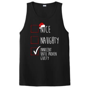 Nice Naughty Innocent Until Proven Guilty PosiCharge Competitor Tank