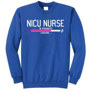 Nicu Nurse In Progress Icu Nurse School Nicu Nurse Cool Gift Sweatshirt