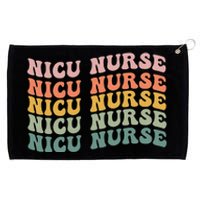 NICU Nurse ICU Neonatal Retro Nursing Team Tiny Humans Tee Grommeted Golf Towel