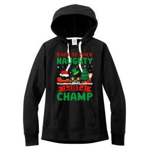 Nice Naughty Innocent Until Proven Guilty Meaningful Gift Women's Fleece Hoodie