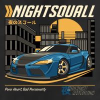 Nightsquall 7 Panel Mesh Trucker Snapback Hat