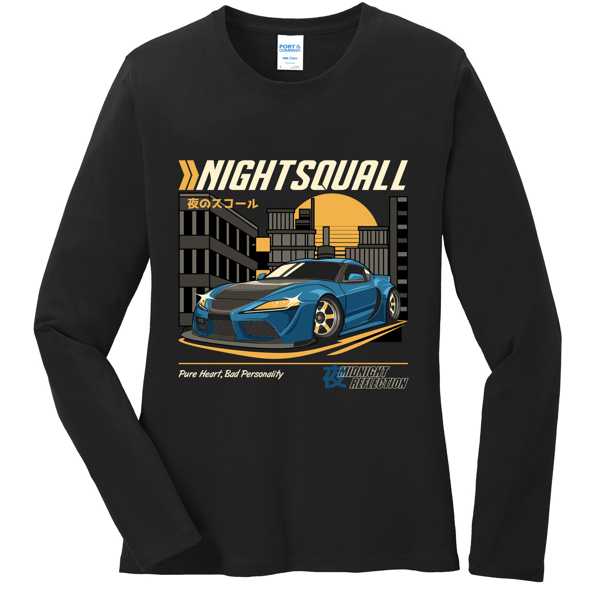 Nightsquall Ladies Long Sleeve Shirt