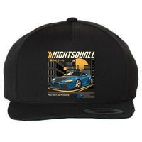 Nightsquall Wool Snapback Cap