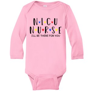 Nicu Nurse Infant Preemie Rn Registered Natal Nurse Cute Gift Baby Long Sleeve Bodysuit