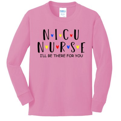 Nicu Nurse Infant Preemie Rn Registered Natal Nurse Cute Gift Kids Long Sleeve Shirt