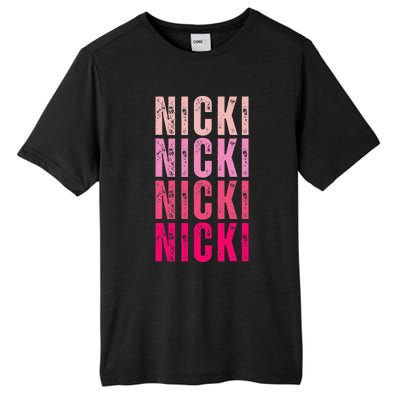 Name Nicki I Love Nicki Tall Fusion ChromaSoft Performance T-Shirt