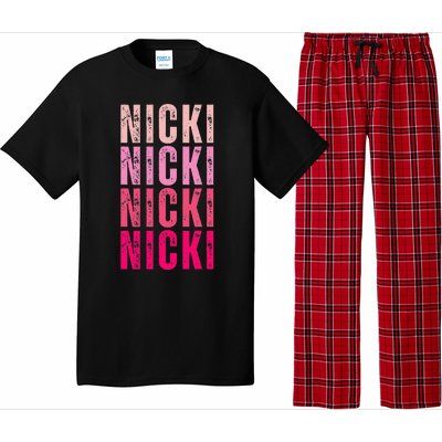 Name Nicki I Love Nicki Pajama Set