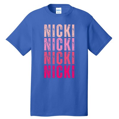 Name Nicki I Love Nicki Tall T-Shirt