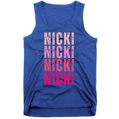 Name Nicki I Love Nicki Tank Top