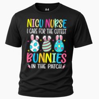 NICU Nurse I Care For The Cutest Bunnies In The Patch Easter Cooling Performance Crew T-Shirt