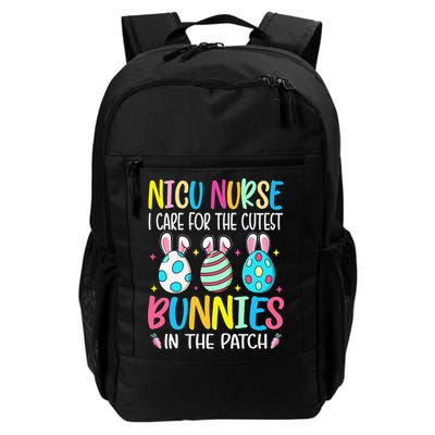 NICU Nurse I Care For The Cutest Bunnies In The Patch Easter Backpack
