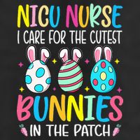 NICU Nurse I Care For The Cutest Bunnies In The Patch Easter 11oz C Handle Ceramic Mug