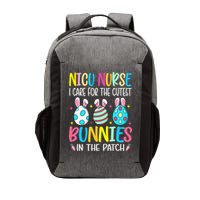 NICU Nurse I Care For The Cutest Bunnies In The Patch Easter Vector Backpack