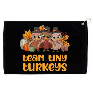 Nicu Nurse Icu Neonatal Team Tiny Turkeys Fall Thanksgiving Gift Grommeted Golf Towel