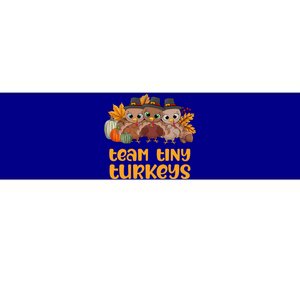 Nicu Nurse Icu Neonatal Team Tiny Turkeys Fall Thanksgiving Gift Bumper Sticker