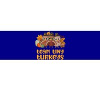 Nicu Nurse Icu Neonatal Team Tiny Turkeys Fall Thanksgiving Gift Bumper Sticker