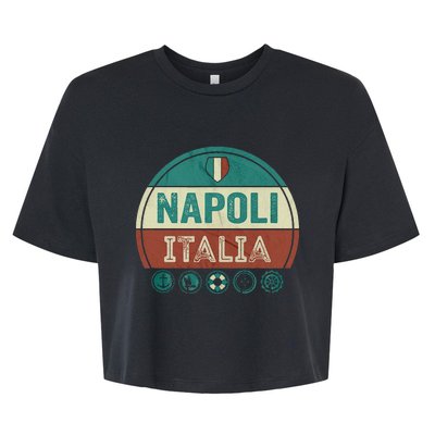 Napoli Naples Italy Holiday Souvenir Bella+Canvas Jersey Crop Tee