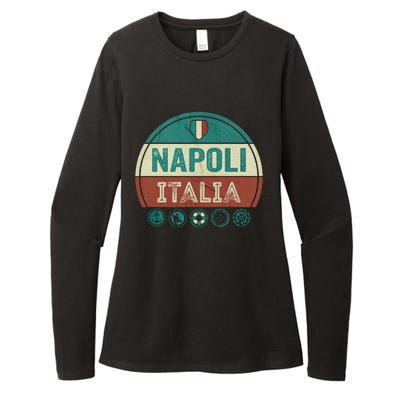 Napoli Naples Italy Holiday Souvenir Womens CVC Long Sleeve Shirt