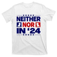 Neither Nor In 24 Funny Trump US Flag Biden Retro Vintage T-Shirt