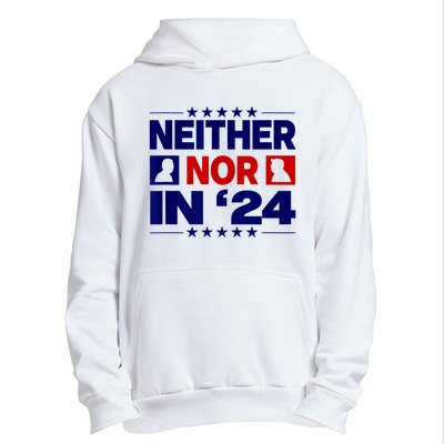 Neither Nor In 24 Funny Trump US Flag Biden Retro Vintage Urban Pullover Hoodie