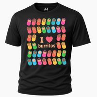 NICU Nurse I Love Burritos Infant Care Specialist Newborn Cooling Performance Crew T-Shirt