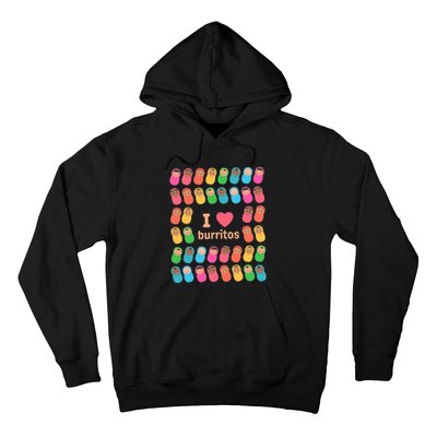 NICU Nurse I Love Burritos Infant Care Specialist Newborn Hoodie