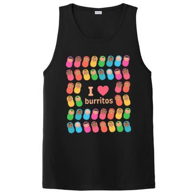 NICU Nurse I Love Burritos Infant Care Specialist Newborn PosiCharge Competitor Tank