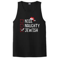 Nice Naughty Jewish Christmas List PosiCharge Competitor Tank