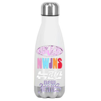 Newjeans New Jeans NWJNS Kpop LOGOS Stainless Steel Insulated Water Bottle