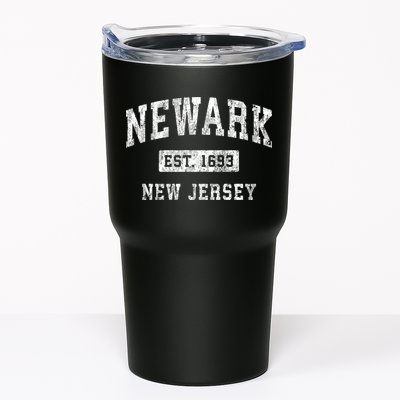 Newark New Jersey Nj Vintage Established Sports Tumbler