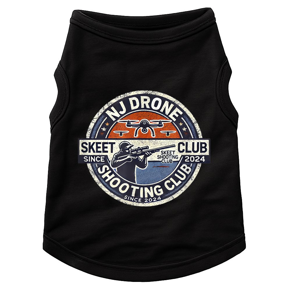 Nj New Jersey Drone Skeet Shooting Club Doggie Tank