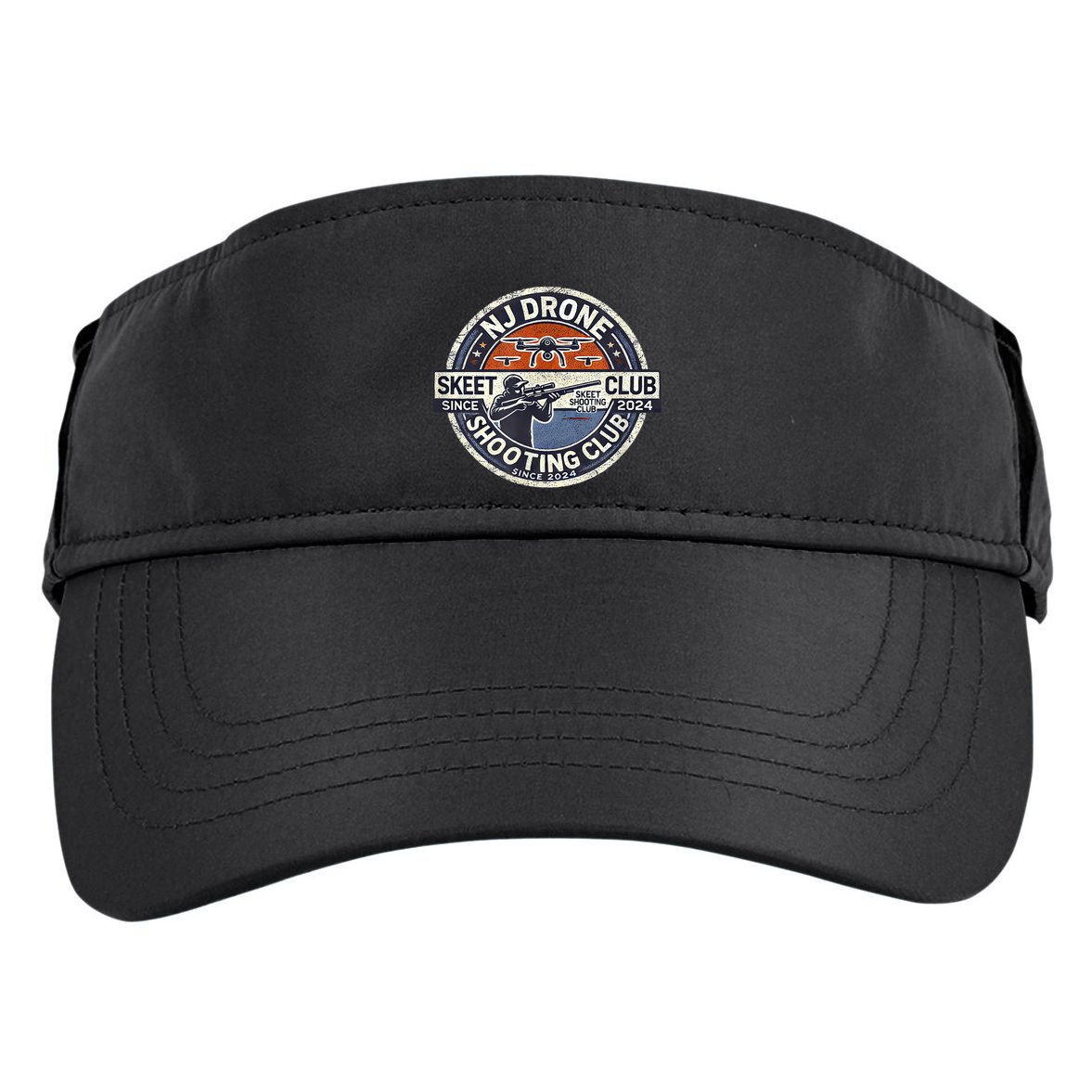 Nj New Jersey Drone Skeet Shooting Club Adult Drive Performance Visor